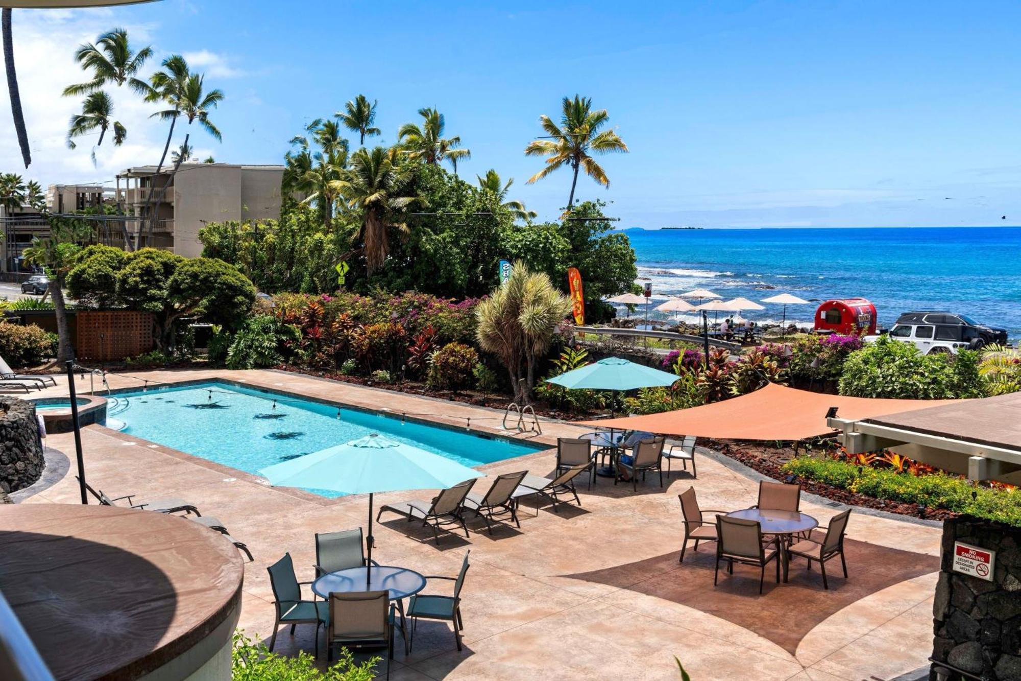 Direct Oceanview Paradise In A Luxury Condo 2B2B,Ac Kailua-Kona Exterior photo